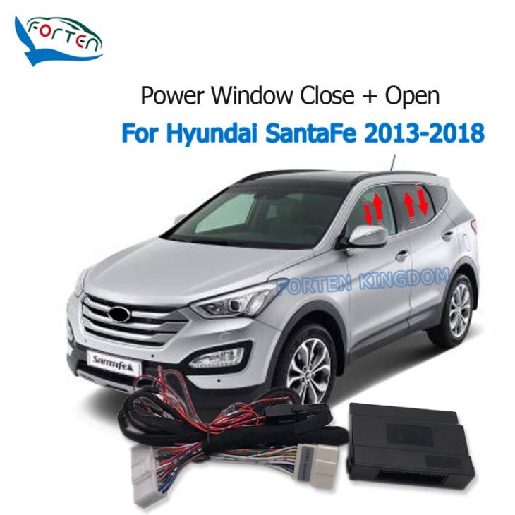 Forten Kingdom Autó Autóablak Lift Közelebbi Nyitott Készlet Modul A Hyundai Santafe Dm 2013-2018 Bal Oldali Meghajtóhoz