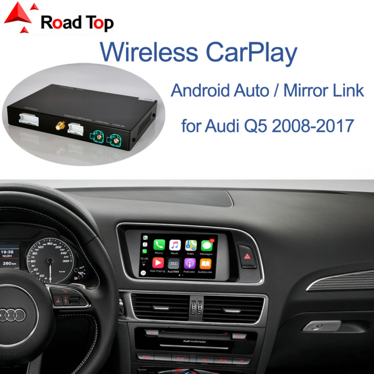 Vezeték Nélküli Apple Carplay Android Auto Interface Az Audi Q5 2009-2017-Hez, A Tükör Linkkel Airplay Car Play Functions