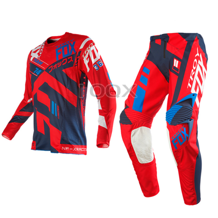 2019 Troy Fox Mx Motocross Suit 360 Divizion Full Set Jersey Pants Combo Mx Dirt Bike Terepjáró Versenyfelszerelés Készlet