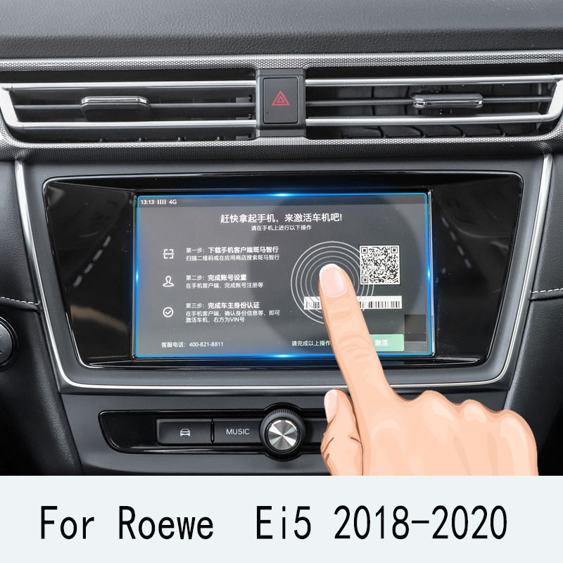 A Roewe I5 Ei5 2018-2020-As Autós Gps Navigációs Film Lcd Képernyőn Edzett Üvegvédő Film