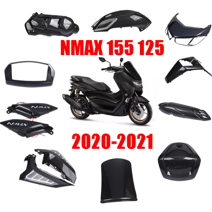 Motorkerékpár Dekoratív Fedél Kupak Héj Panel Védővédő Tartozékai A Yamaha Nmax155 Nmax125 N-Max Nmax 155 125 2020 2021