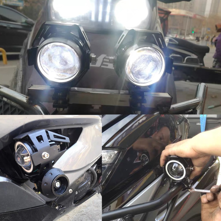 Motorkerékpár Fényszóró Hajtáslámpa Lámpa Ködlámpa Reflektorok A Honda Crf150R Crossrunner 800 Deauville Nt 600 700 Fmx 650 -Hez