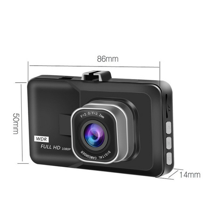 Teljes Hd 1080P Dash Cam Videofelvevő Vezetés Az Elülső És A Hátsó Autó Rögzítéséhez Éjszakai Széles Látószögű Műszerfalú Videó Regisztrátor Autó Dvr