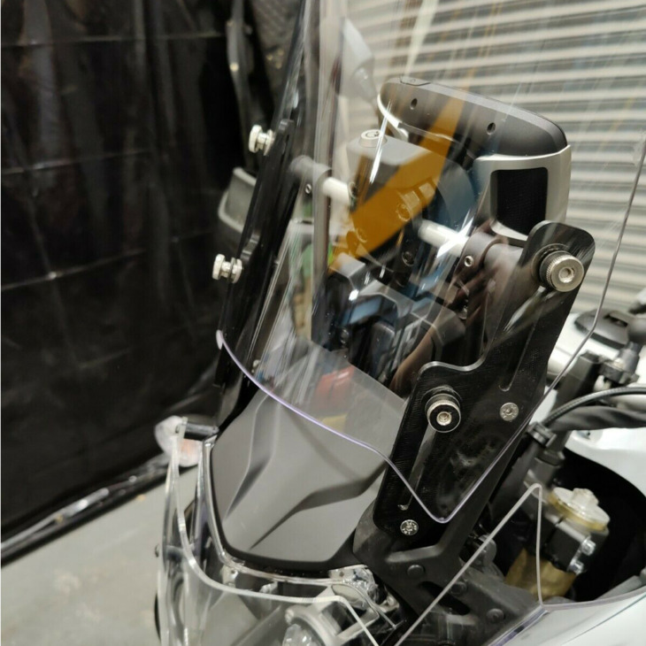Motorkerékpár-Kiegészítők A Yamaha Tenere 700 T700 T 700 Szélvédőnel Rendelkező Szélvédő Zárójelhez Tenere 700 T7 2019-2021