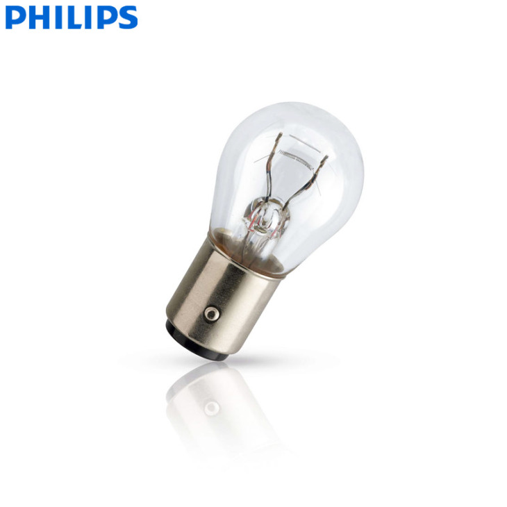 Philips Vision P21/5W S25 12499Cp Bay15D Szabvány Eredeti Turan Signal Lámpák Jelző Lámpa Light Light Wholesale 10Dbs