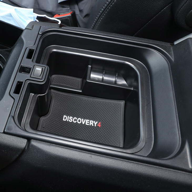 A Land Rover Discovery 4 Lr4 2010-2016-Ra Autó Központi Tároló Doboz Ajtó Telefon Kesztyű