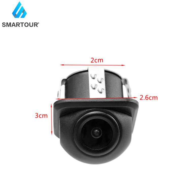 Smartour Jármű Visszapillantó Kamera Ccd Fish Eyes Éjszakai Vision Vízálló Ip67 Track Car Autó Megfordítva A Kamera Universal