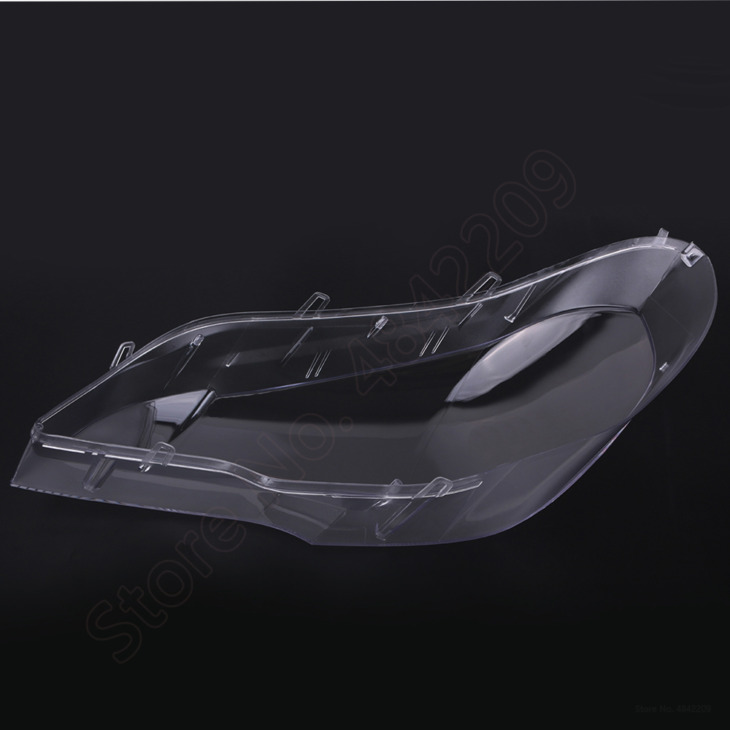 Autó Elülső Fényszóró Fedele A Bmw X5 E70 2007-2013 Xdrive 30I/35I/40I/48I/50I/35D/40D Használati Lappcover Glass Héj 63117288995