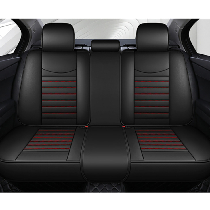 Luxusautó-Ülés Burkolat Bőr Belső Autók Üléshuzatok Szőnyegek Univerzális Tengeralapú Üléshuzat Védőpad Automatikus Kiegészítők