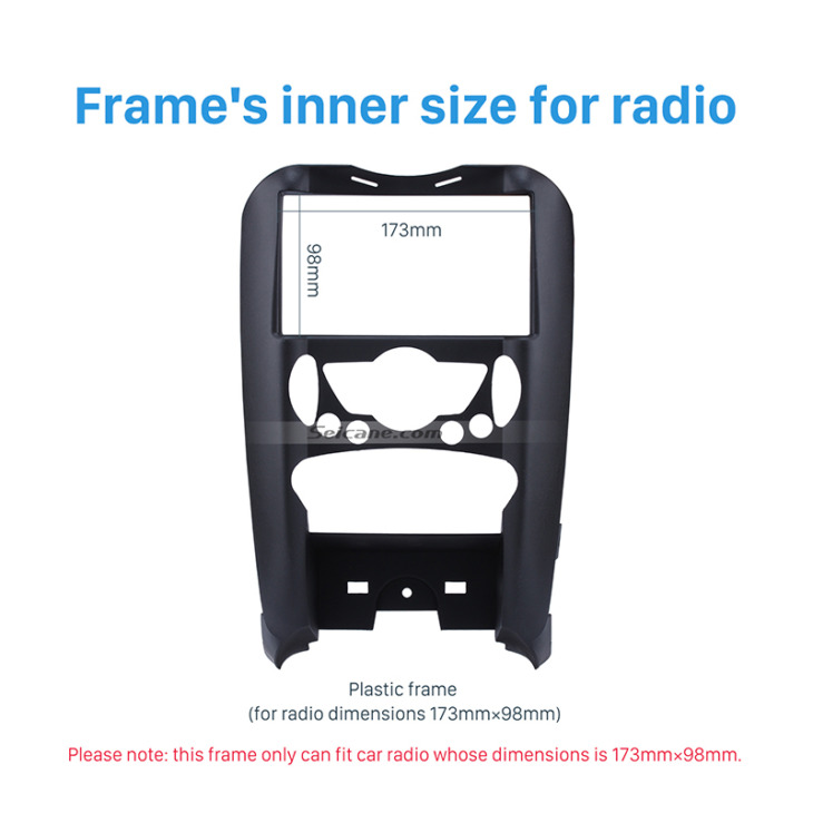 Seicane Double Din Aut R Di Dvd Lej Tsz Fascia Keret A Bmw Mini Cooper R R R Trim Panel