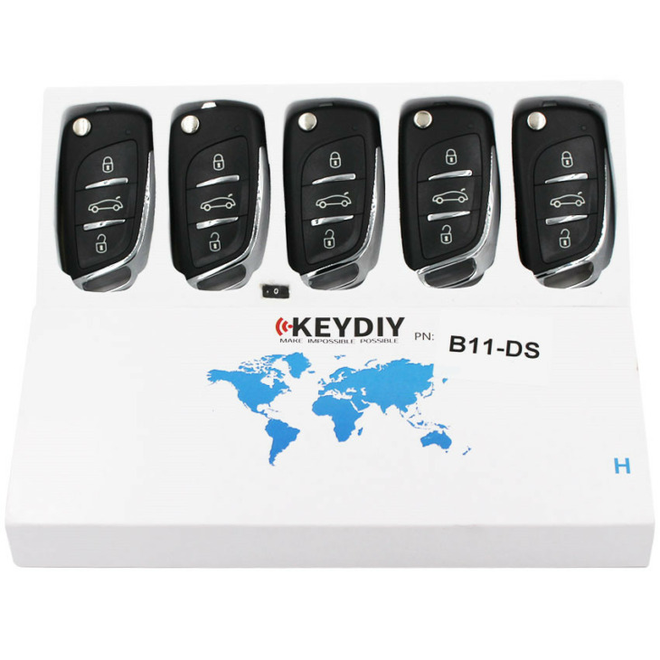 Xrshey 5Pcs B11-3 Keydiy Eredeti Kd900/Kd-X2/Urg200 Key Programozó B Sorozat Távvezérlés Ds Stytle A Kd Mini Távvezérlőhöz
