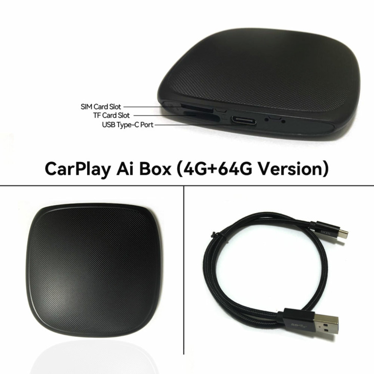 Applepie Mini Carplay Ai Box 4+64G Android 9.0 Autó Intelligens Dongle