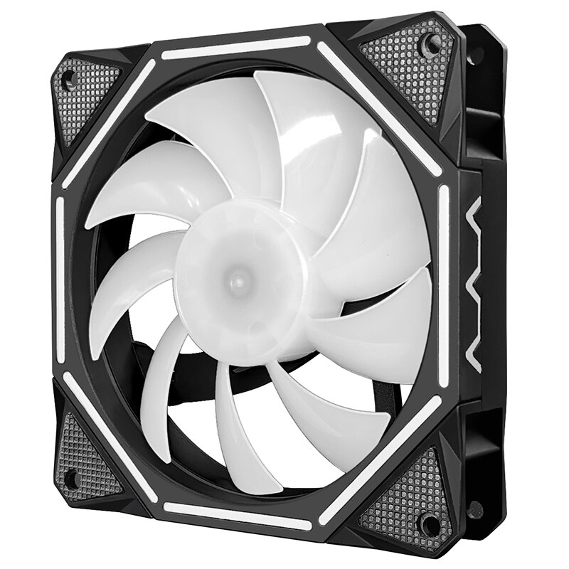 Coolmoon Számítógép PC Case Fan RGB LED Fan Speed 120mm Csendes Távoli