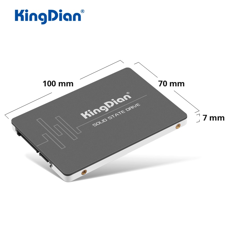 KingDian SSD 120GB 240GB 480GB 1TB 2TB 512GB Merevlemez SATAIII belső Solid State meghajtók Laptop és Asztali