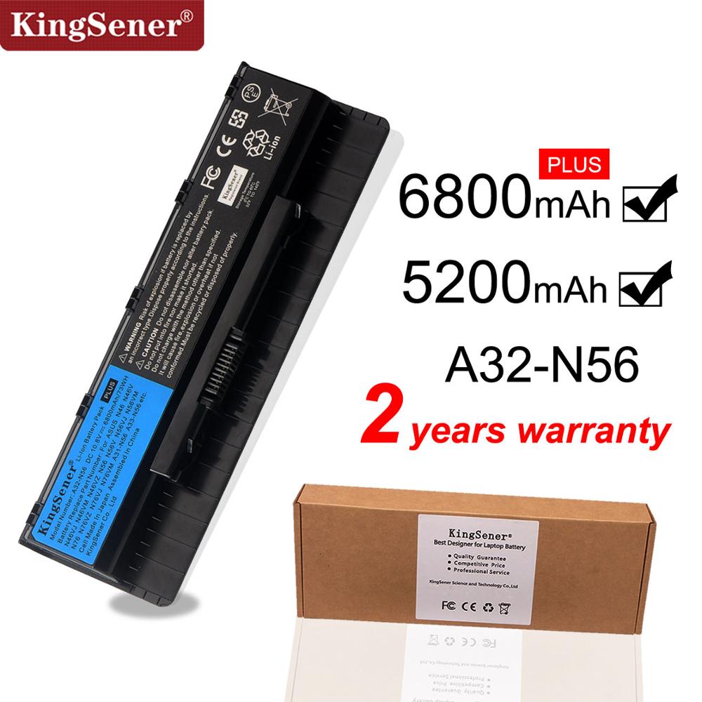 Kingsener A32-N56 Laptop akkumulátor ASUS N46 N46V N46VJ N46VM N46VZ N56 N56V N56VJ N56VM N76 N76VZ A31-N56 A33-N56