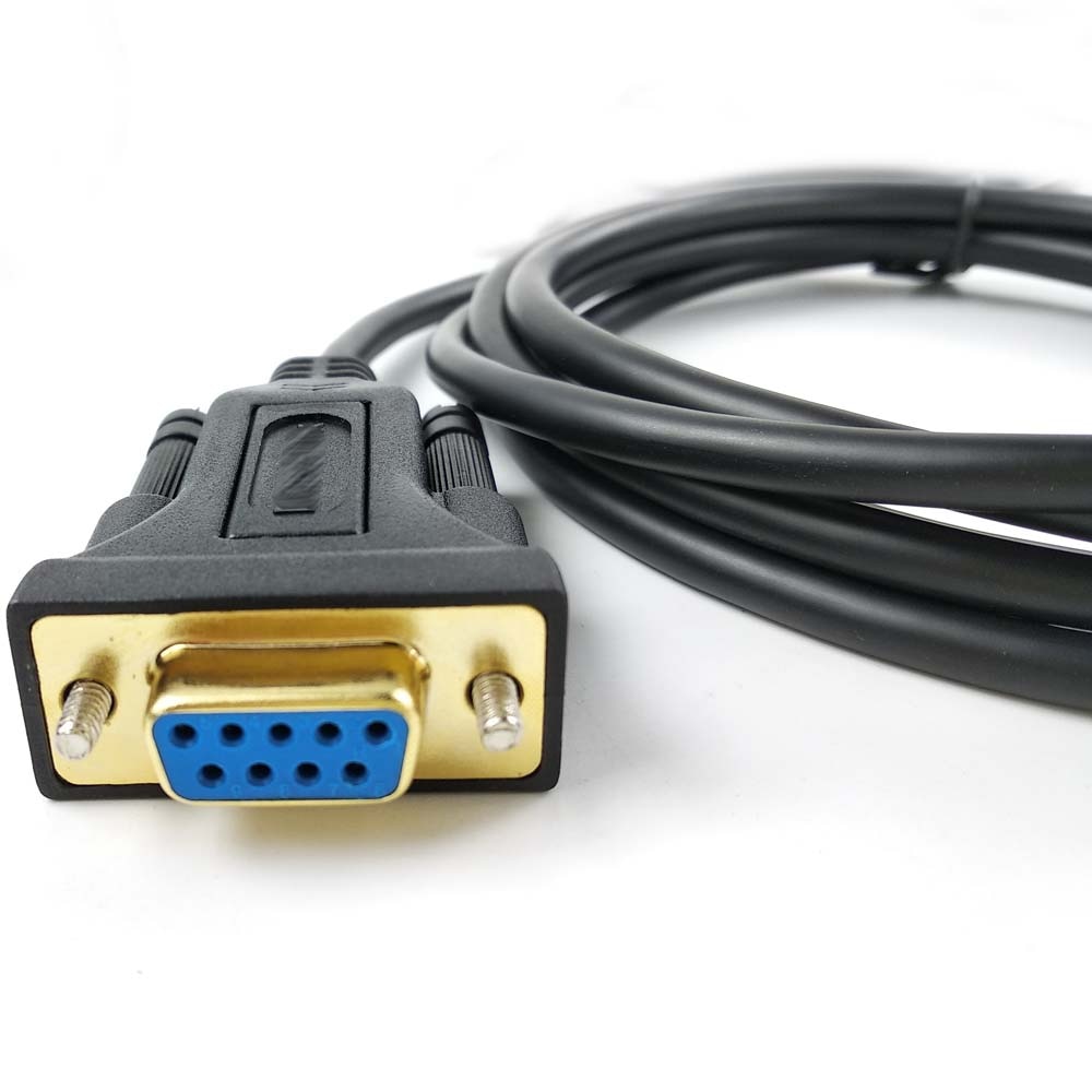 FTDI USB RS232 DB9 női USB keresztirányú huzalok null modem kábel