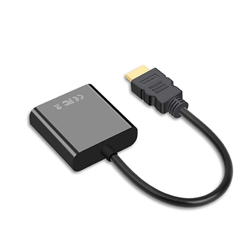 1080p Hdmi Kompatibilis Vga Adapter Digitális Analóg átalakító Kábel Xbox Ps4 Pc Laptop Tv Box 3482