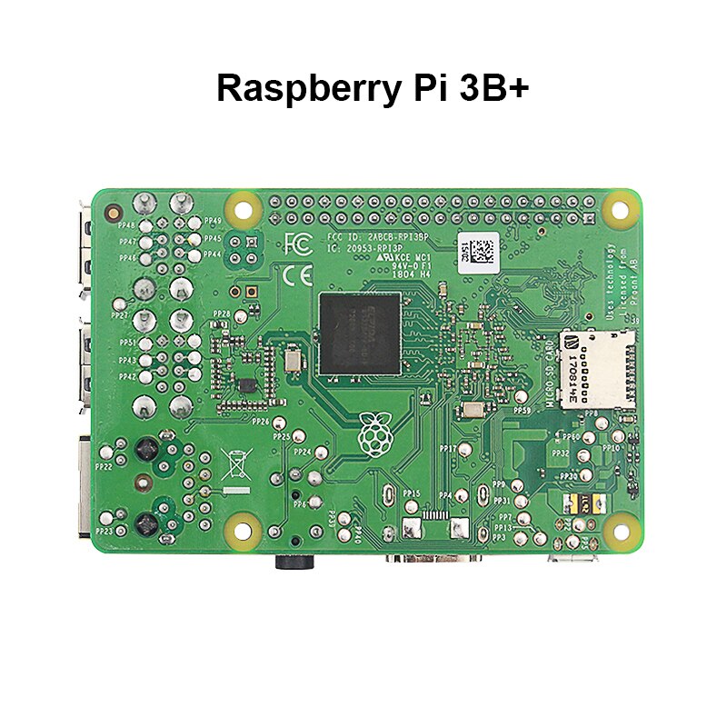 Eredeti Raspberry Pi 3 Típus B Plus Raspberry 3 Típus B Board 14ghz 64 Bites Négymagos Arm 