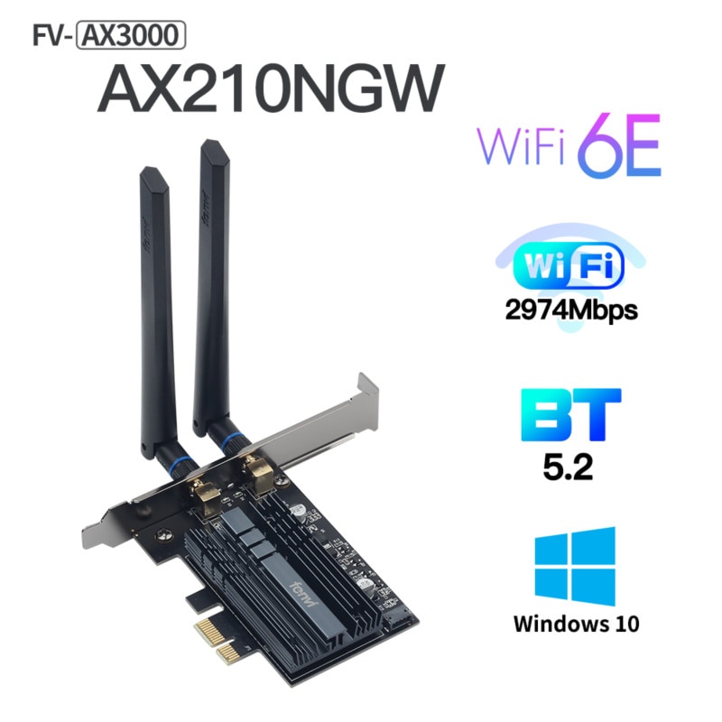 Fenvi Mbps K Ts Vos Vezet K N Lk Li H L Zati K Rtya Wifi E Intel Ax Wifi Adapter