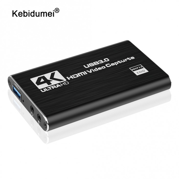 4K Video Capture Card USB 3.0 1080P Játék markológép USB 2.0