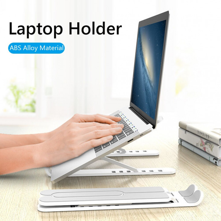 Állítható Phone Holder Computer tartó Hordozható Összecsukható laptop