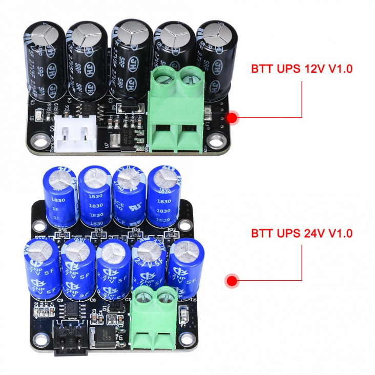 BIGTREETECH BTT UPS 24V V1.0 Module Nyomtatás folytatása közben