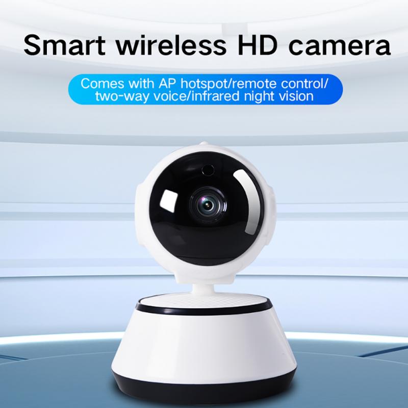 Intelligens Wifi Kamera Biztonsági Védelem Vezeték Nélküli Valós Idejű Megfigyelés Infravörös Megfigyelő Kamera Otthoni Intelligens Plusz Ip Kamera