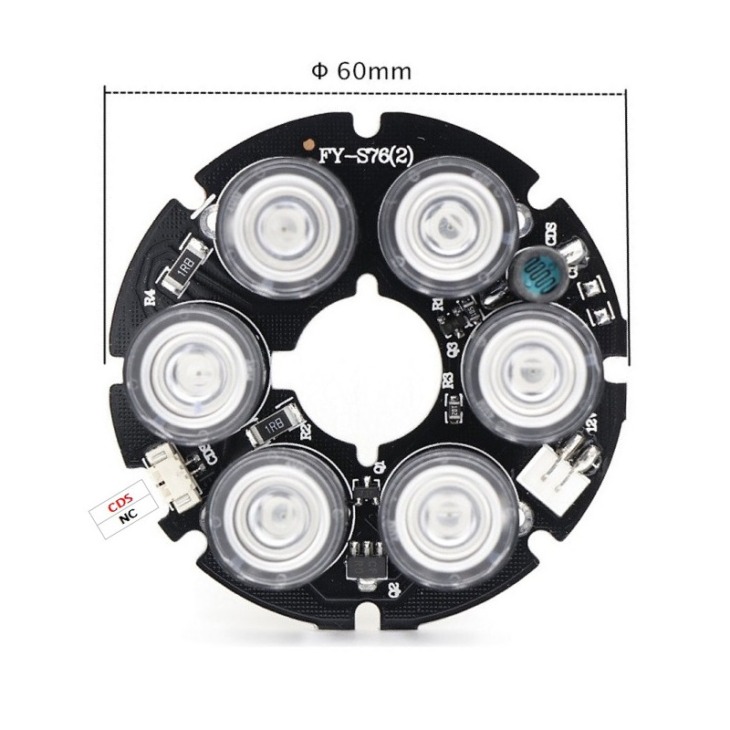 90 Fokos Cctv Tartozékok Infravörös Fény 6 Db Tömb Ir Led Es Tábla