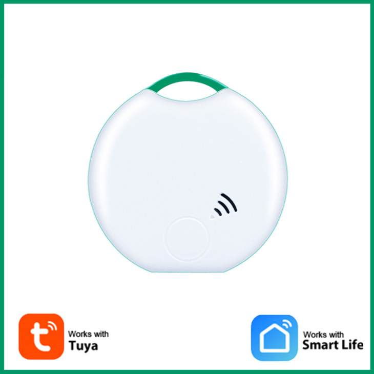 Tuya/Smart Life Bluetooth-Kompatibilis Alkalmazás Intelligens Címkék Key Lost Device Pet Pet Location Tracker Smart Tracker Elem Finder