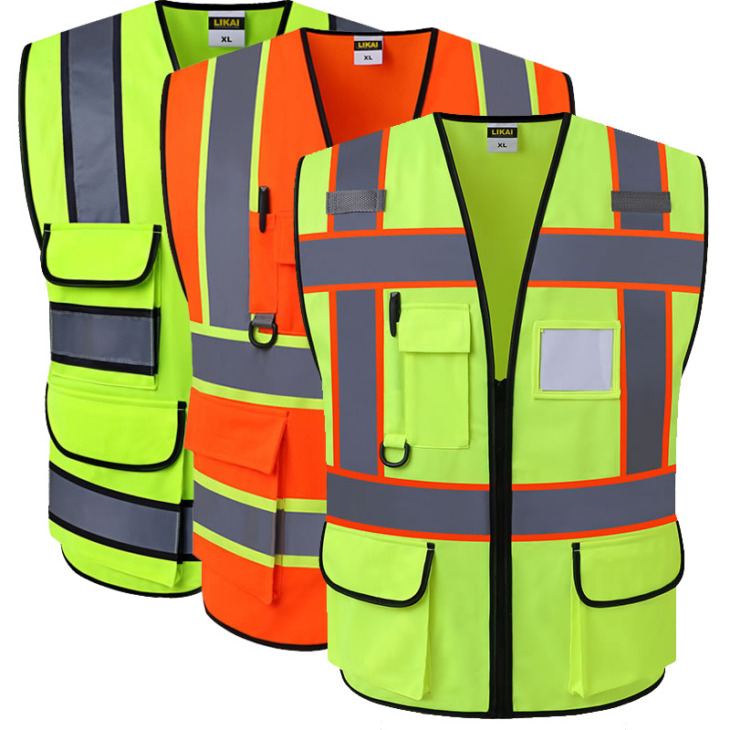 Spardwear Hi Vis Mellény Munkaruházat Ruházat Biztonság Reflektív