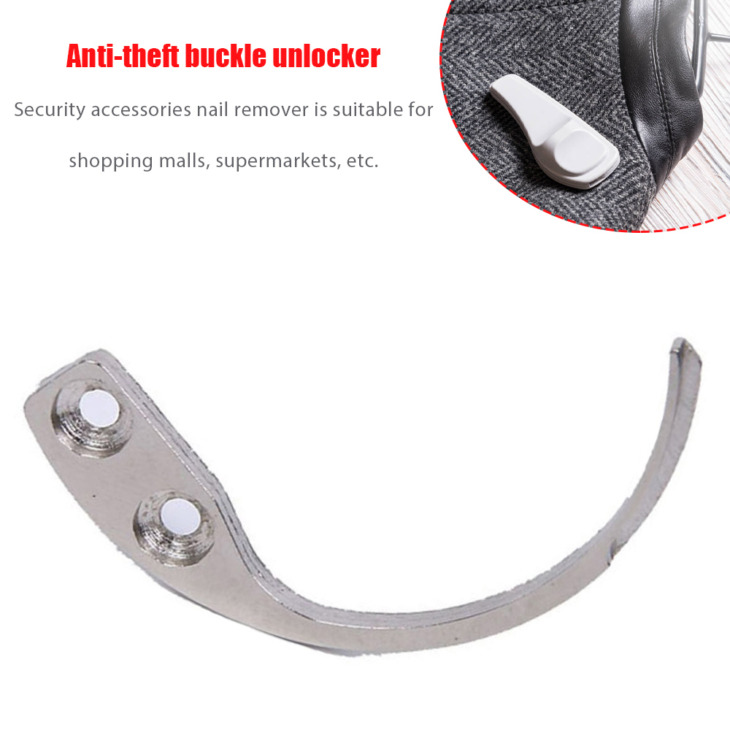 Hook Key Detacher Hordozható Biztonsági Címke Detacher Riasztás Kulcs