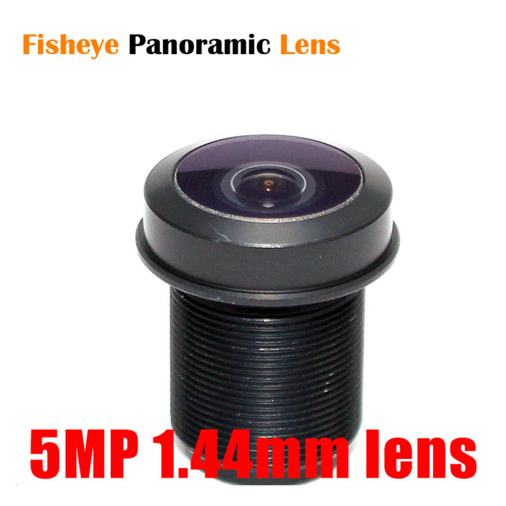 5Mp 1,44 Mm Hd Fisheye 360 Fokos Panorámás Lencse Ip Ahd Analóg