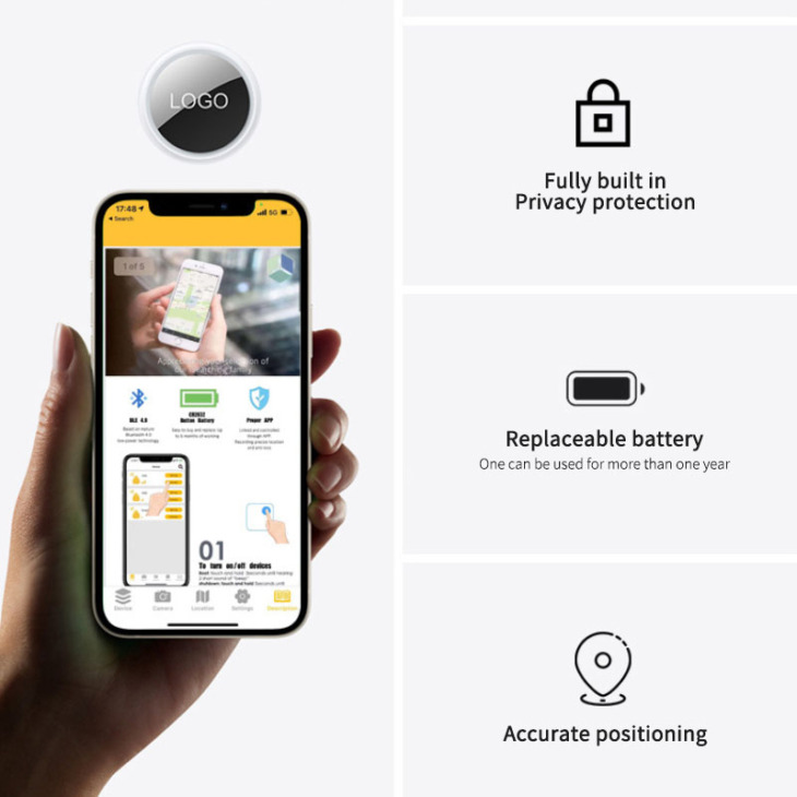 Intelligens Tevékenységi Nyomkövetők Csempe Bluetooth Tracker