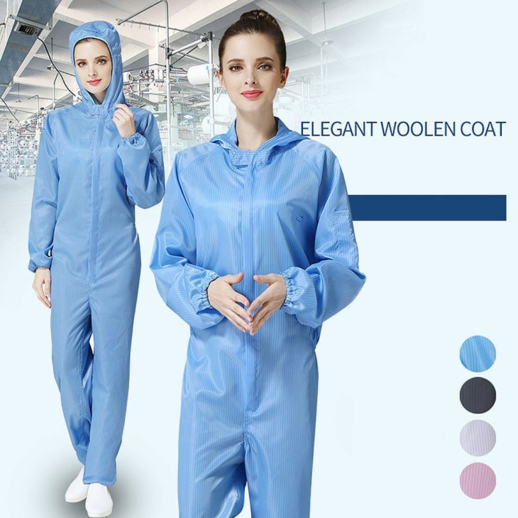 Unisex Egészségügyi Védelem Jumpsuit Hazmat Öltöny Cipzáras Elszigetelő