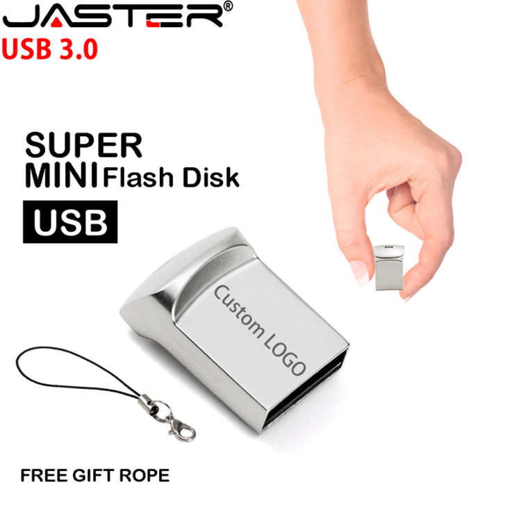 Egyéni Logo Fém Mini Usb3.0 Flash Meghajtó 4 Gb 8 Gb 16 Gb 32 Gb 64 Gb 128G Nagy Sebességű Toll Meghajtók Ajándék Memóriabot 100% Valós Kapacitás