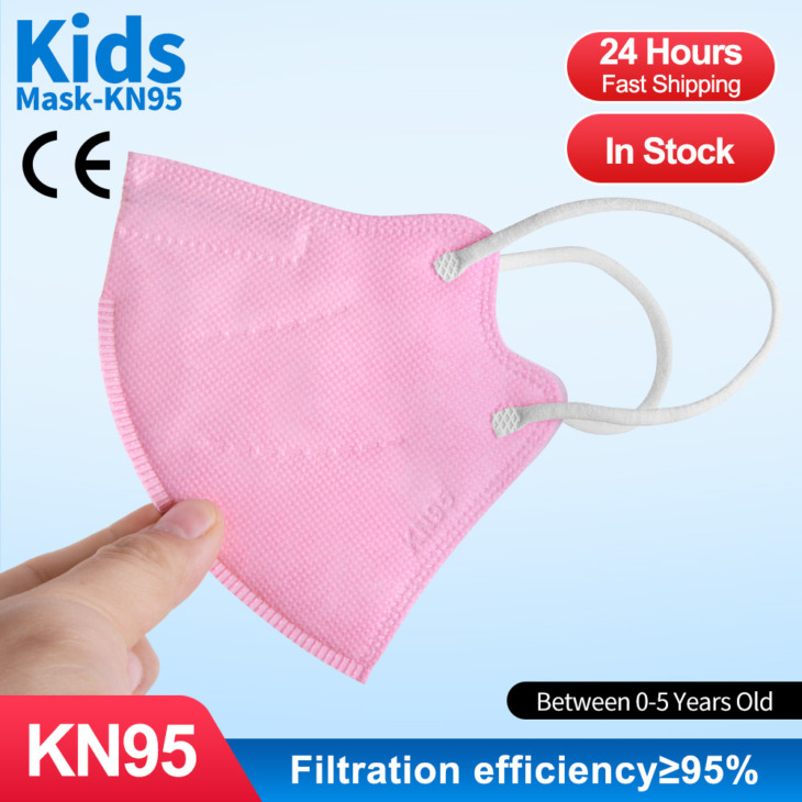 Rózsaszín AntiZsírvédő Maszk Légzőkészülék 05 Éves Korosztály Számára