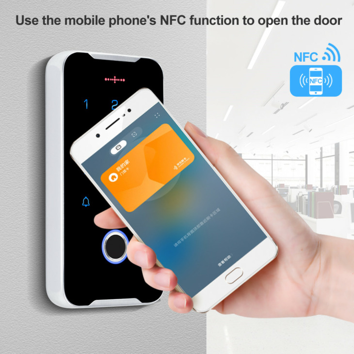 Mobiltelefon Nfc Access Control Billentyűzet Rfid Billentyűs