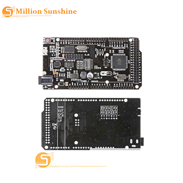 Mega2560 Wifi R3 Atmega2560 Esp8266 32Mb Memória Usb-Ttl Ch340G ...