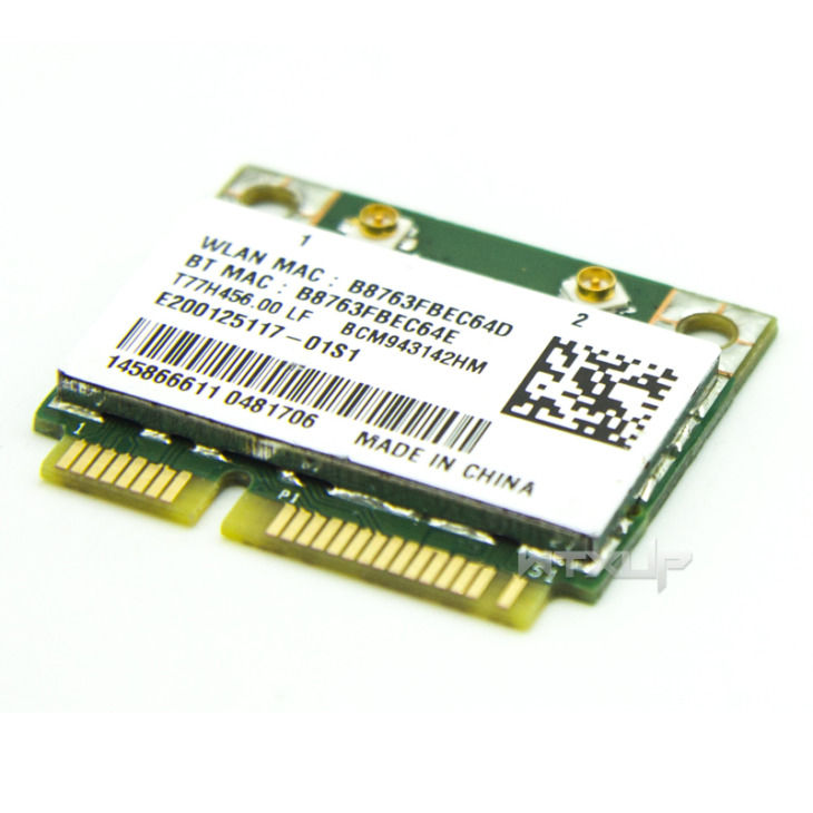 Broadcom Bcm943142Hm Bcm943142 150Mbps Mini Pci-E Vezeték Nélküli Wlan ...