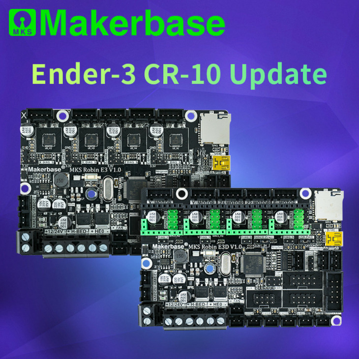 Makerbase Mks Robin E3 E3D 32 Bites Vezérlőpult 3D Nyomtató Alkatrészek ...