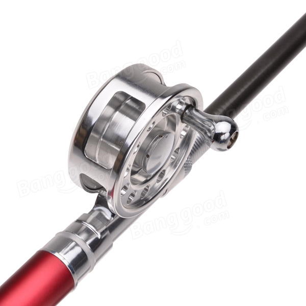 Mini pen fly fishing rod portable pocket aluminum alloy fishing rod