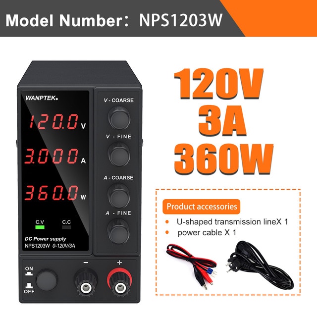 4 Digits 120V 3A