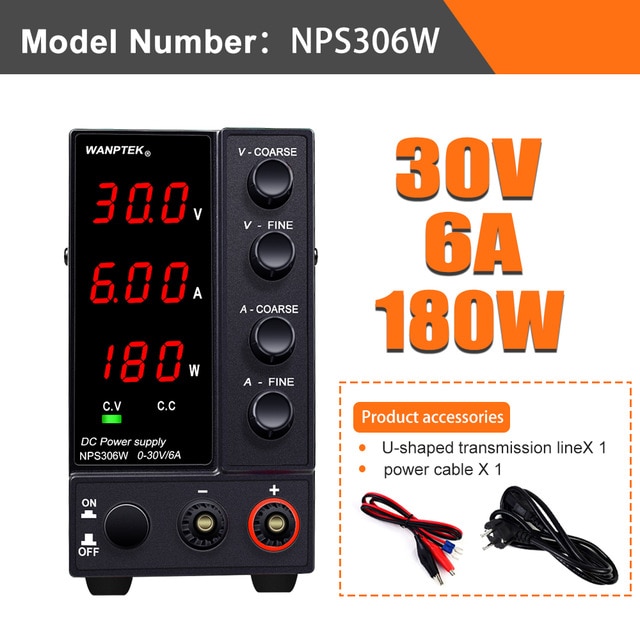 3 Digits 30V 6A