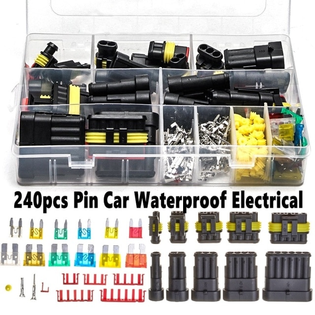 240PCS 1P-6P Fuse