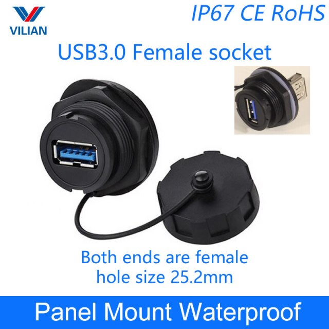 USB3 female socket