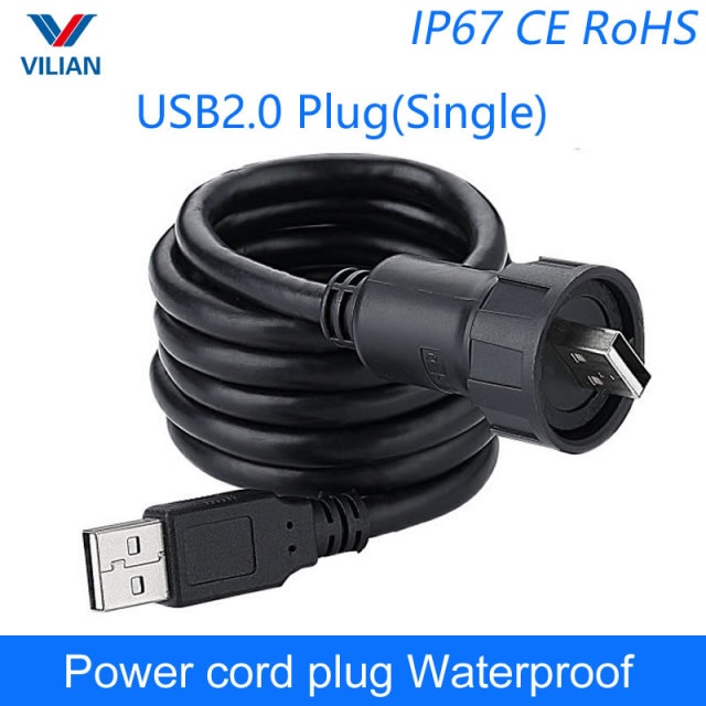 USB2 plug(single)