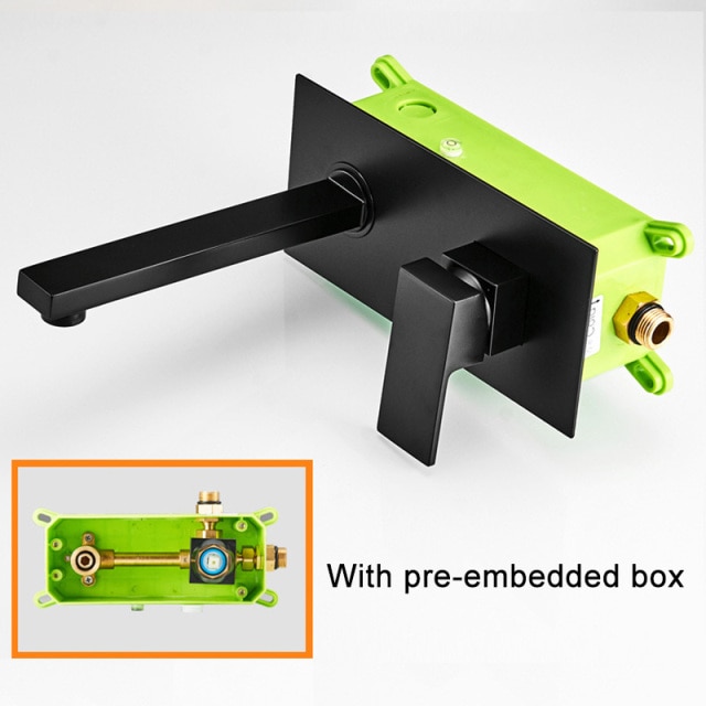 With green box