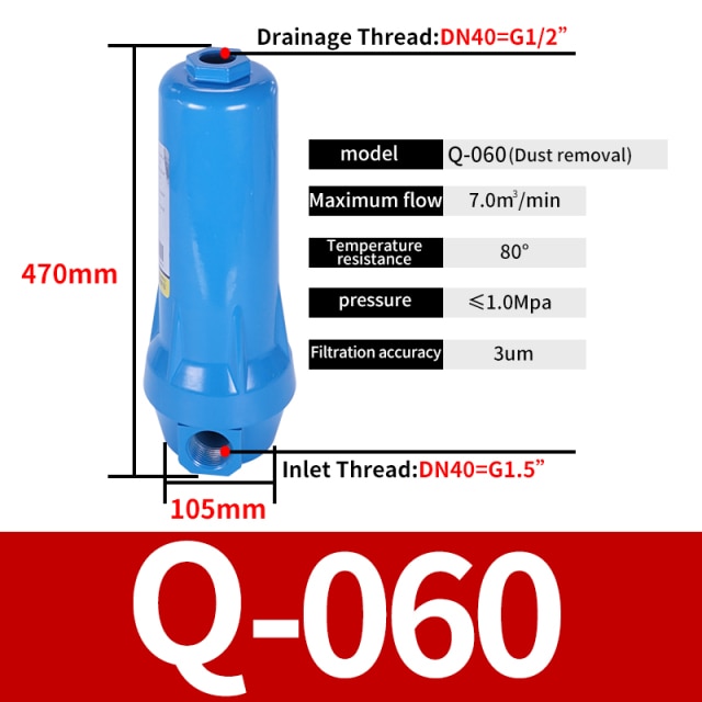 Q-060 DN40 6cubic