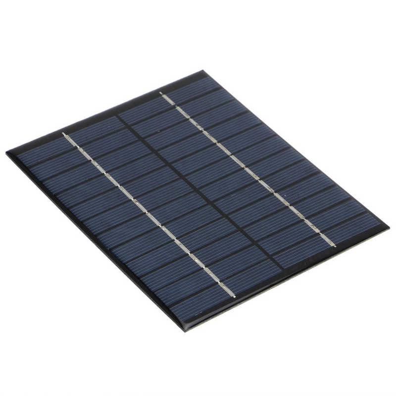 2W 12V DIY Solar Panel polikristályos szilícium napelem modul Solar ...