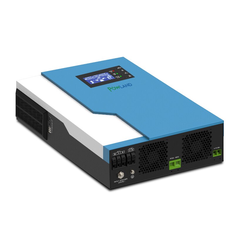 5500W Hibrid inverter AC 220V DC 48VDC MPPT Pure Sine Wave 100A 500VDC ...